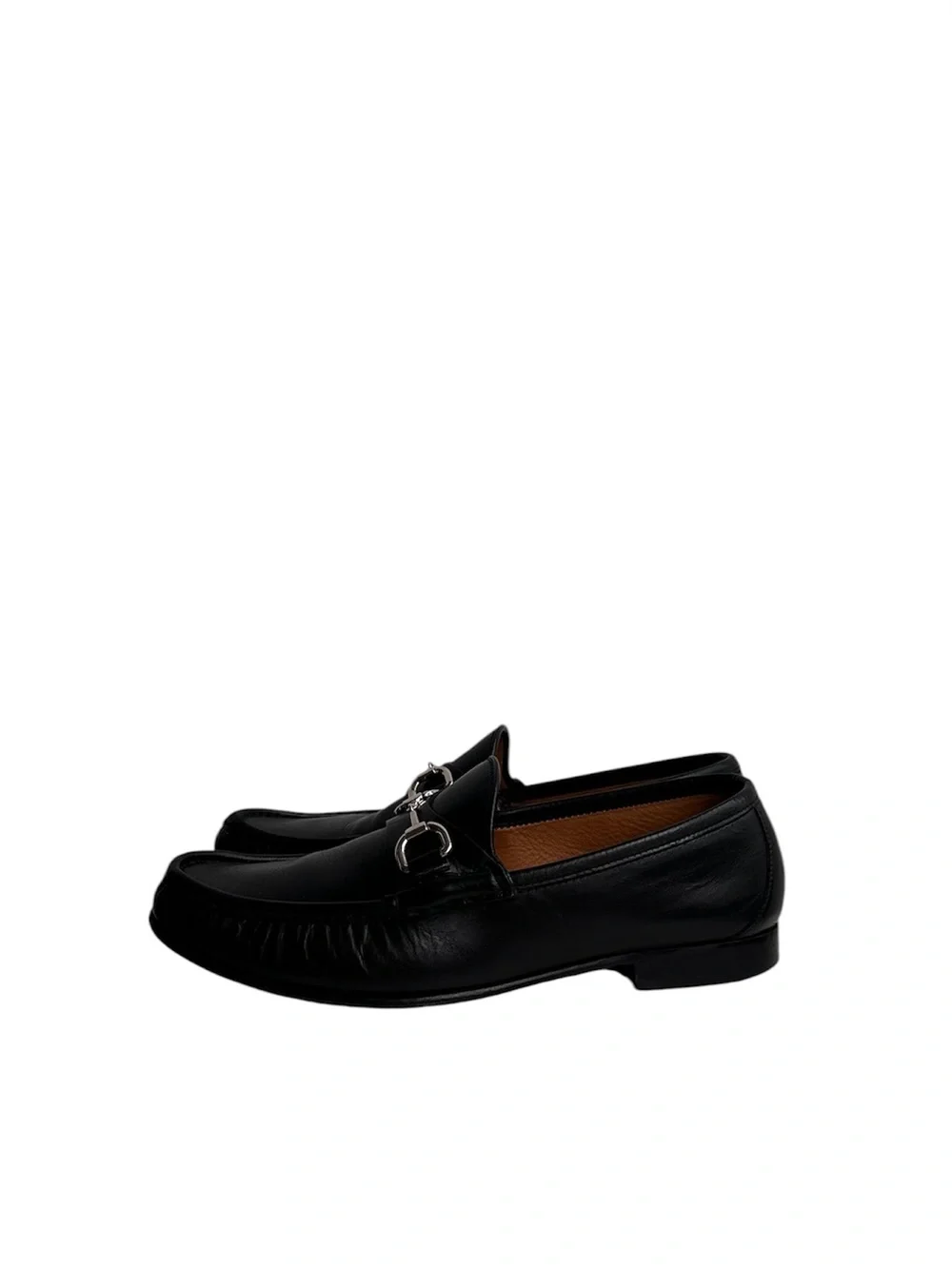Gucci Black Leather Horsebit 1953 Loafers - Picture 4 of 8